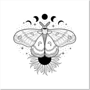 Cecropia Moth | Sun & Moon Posters and Art